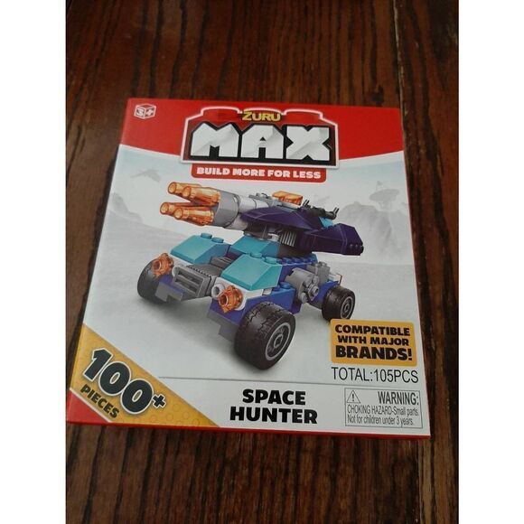 New 2 Zuru Max Building Block Sets Knight Castle Space Hunter Compatible w Lego - Picture 2 of 5